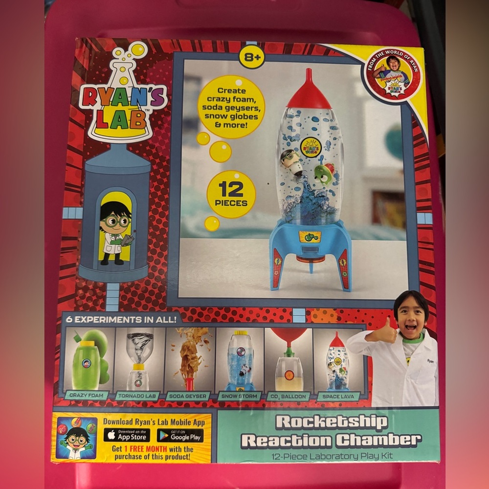 Ryans World Toys - Ryans Lab Rocketship Reaction Chamber Toy NEW